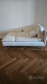 Chaise longue Ikea bianca