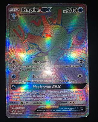 Kingdra GX Hyper Rare (SM155) SM Black Star Promos