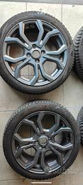 cechi 17" Fiesta + gomme Pirelli 4stagioni
