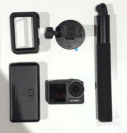 DJI Action 3 Adventure Combo con 3 Batterie