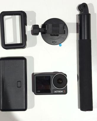 DJI Action 3 Adventure Combo con 3 Batterie