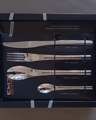 Set posate EME Made in Italy