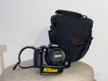 Fotocamera nikon D 3200 completa