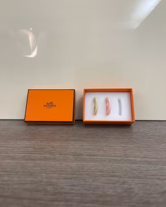 Set 2 Anelli foulard Hermès Chaine d'Ancre