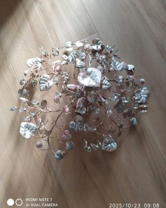 Lampadario con cristalli Swarovski