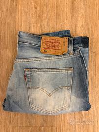 Levi’s 501 Original denim blu slavato vintage