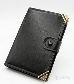 Porta tesserino/ documenti  in vera pelle anni 70