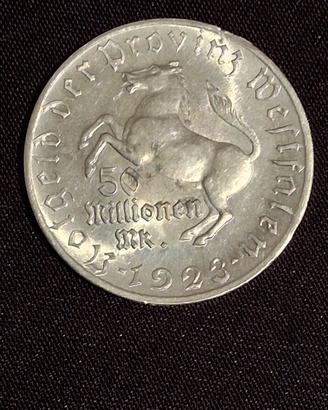 50 Milioni di Marchi 1923  50.000.000