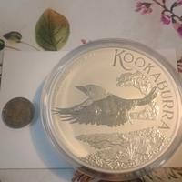 Moneta Kookaburra da 1 kg anno 2026 argento 999