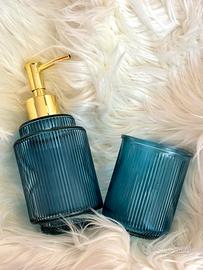 Zara Home Set Dispenser Sapone e Porta Spazzolini