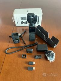 Dji Pocket 2 creato combo + custodia ricarica