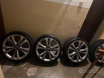 4 cerchi con gomme opel insigna 20 pollici