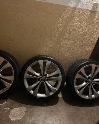 4 cerchi con gomme opel insigna 20 pollici