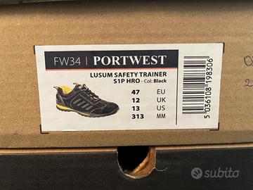 Scarpe antinfortunistiche Portwest N.47