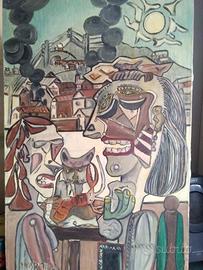Quadro rivisitazione di Picasso