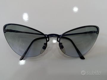 Occhiale da sole a farfalla anni '80