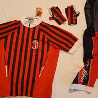 Completino ciclismo A.C. Milan ufficiale 