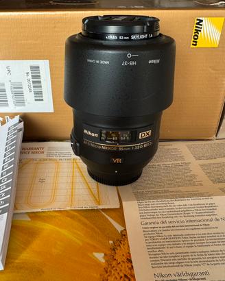 NIKON AF-S DX 85mm F3.5 G ED VR Micro