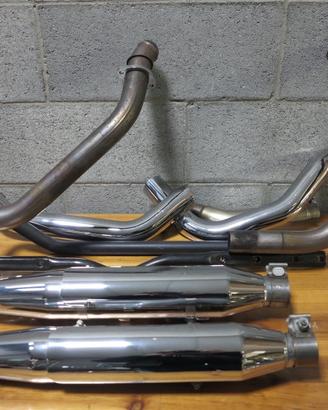 Scarichi originali completi per Harley Davidson Sp