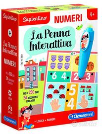 sapientino interattivo numeri 4+