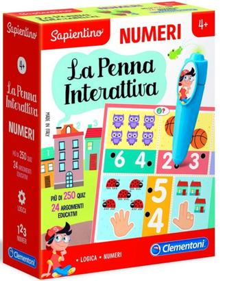 sapientino interattivo numeri 4+