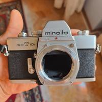 macchina fotografica Minolta srt 101 + obbiettivi 