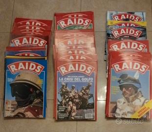 Rivista Raids su forze speciali lotto numeri vari