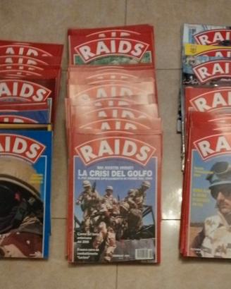 Rivista Raids su forze speciali lotto numeri vari