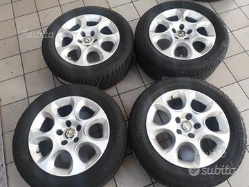 Cerchi in lega 16 originali alfa 159 con termiche