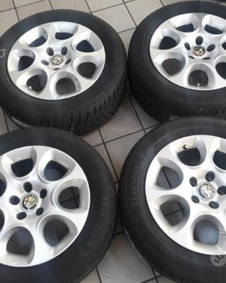 Cerchi in lega 16 originali alfa 159 con termiche
