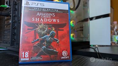 ASSASSIN'S CREED SHADOWS PS5 PLAYSTATION 5 EDIZION