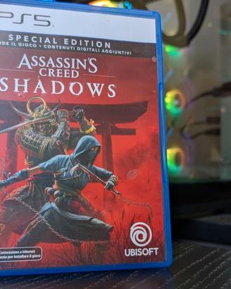 ASSASSIN'S CREED SHADOWS PS5 PLAYSTATION 5 EDIZION