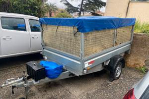 Rimorchio ribaltabile con telecomando