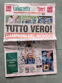 Gazzetta dello Sport 10 Luglio 2006 - da edicola
