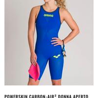 Costume nuoto da gara in carbonio Arena taglia 32