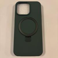 Cover Iphone 15 pro max verde scuro