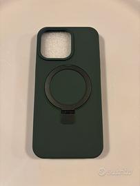 Cover Iphone 15 pro max verde scuro