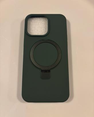 Cover Iphone 15 pro max verde scuro