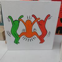 composizione 6 quadri  Haring