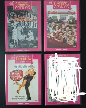 Lotto DVD " I classici della Commedia Americana " 