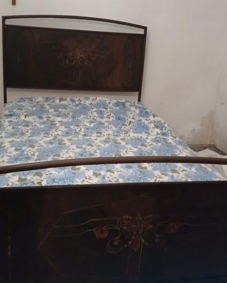 letto piazza e mezzo del 1937 piu materasso