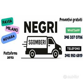 Sgomberi e Traslochi in 24h