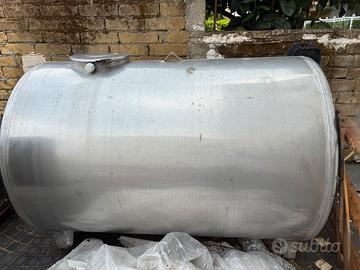 Cisterna Serbatoio inox 1500 lt