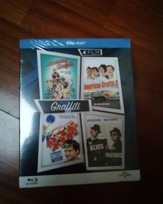Cofanetto sigillato con 4 film blu-ray