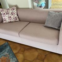 Due divani poltrone sofà