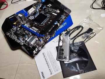 Scheda madre MSI H81M-P33 (LGA 1150) - Full Box