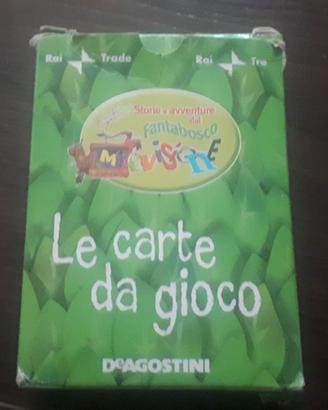 Carte Gioco Melavisione Fantabosco 54 carte Poker