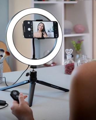 Ring Light con Treppiede e Telecomando