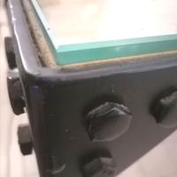 Maisons du MondeDOCKS Tavolo industriale con vetro