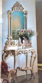 Consolle Silik Barocco con specchiera 